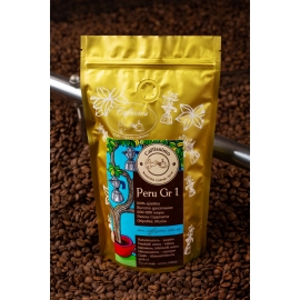 Свежеобжаренный кофе в зернах арабика Перу 